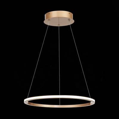 ST604.243.22 Светильник подвесной ST-Luce Золотистый/Белый LED 1*22W 4000K