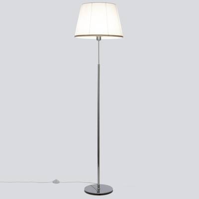 Citilux Линц CL402970 Торшер хром с белым абажуром