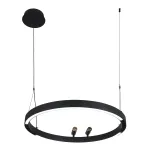 Подвесная люстра Slinga 4474-1P, LED*58W + 2*LED*3W, 1860LM, 3000-6500K. ТМ F-Promo