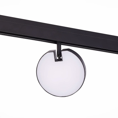 ST359.436.15 Магнитный трековый светильник Черный LED 1*15W 3000K 760Lm Ra>80 120° IP20 L150xW28xH211 48V