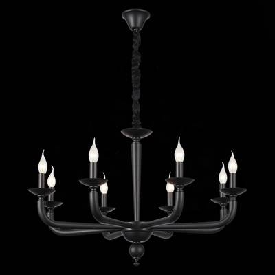 SL1114.403.08 Люстра подвесная ST-Luce Черный E14 8*40W