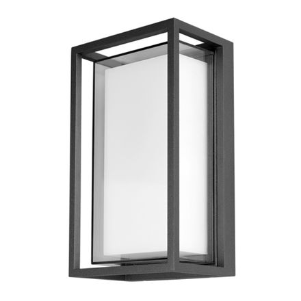 Уличный настенный светильник Arte lamp MENKAR A1332AL-1BK, 1хLED