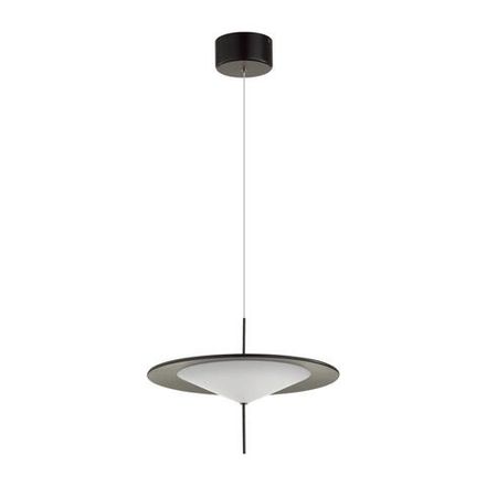 5012/16L L-VISION ODL23 463 черный/белый матовый металл/акрил Подвес LED 16W 3000K STEKA