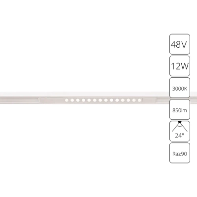 Магнитный трековый светильник Arte Lamp OPTIMA A7286PL-1WH, LED
