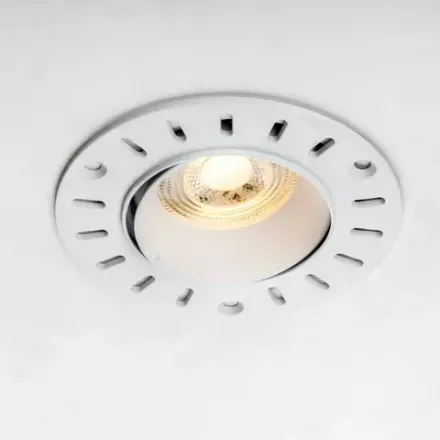 012006 Рамка (светильник) PVC д/LED-модулей 941хх и LED-ламп D50мм ANELLO ROUND БЕЛЫЙ Lightstar