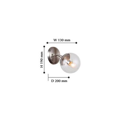 Настенный светильник Particulis 2200-1W. ТМ F-Promo