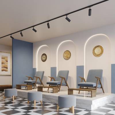 359584 PORT NT25 302 черный Светильник трехфазный трековый светодиод. с переключ. цв. темпер. и мощности IP20 LED 30-35-40W 220-240V 3000К\4000К\5700К