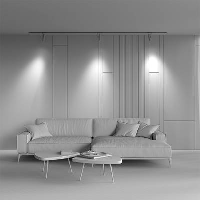 Трековый светильник Elti Exility 3000K 12Вт 36°, TR005-2-12W3K-BW. TM Maytoni