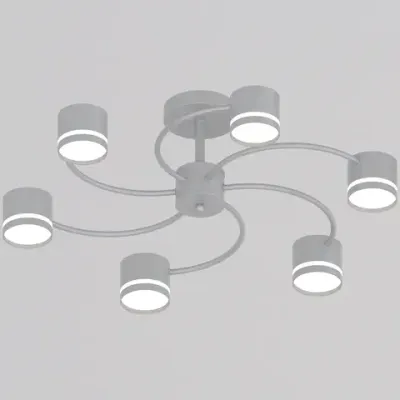 26730-0.3-06 GX53 GREY светильник потолочный Reluce, GX53х6