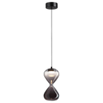 5092/4L PENDANT ODL25 357 черный/прозрачн/дымчатый градиент/металл/стекло Подвес LED 4W 4000K 388Лм GLESSI