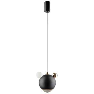 Светильник подвесной Crystal Lux AMIGO SP LED BLACK 1082/201
