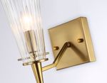 Настенный светильник TR3236 BS/FR латунь/белый матовый E14 max 40W 250*120*210