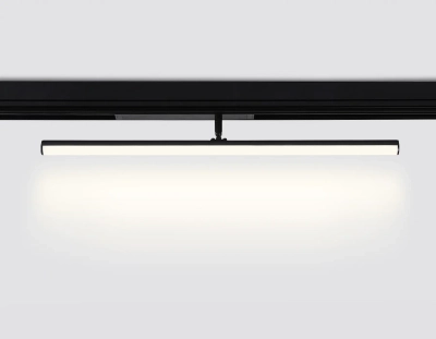 Светильник светодиодный диммируемый для шинопровода Magnetic 220V GL1361 BK черный IP20 12W 3000K-6400K 120° 608*25*110 (Без ПДУ)