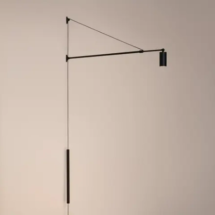Светильник SP-KANEL-WALL-6W Warm3000 (BK, 36 deg, 230V, TELESCOPIC) (Arlight, IP20 Металл, 5 лет)