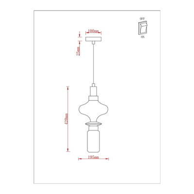Подвесной светильник Arte Lamp FIORATO A2442SP-10PB, 1хLED