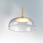 738073 Люстра ACRILE 7W LED 578LM 120G ЗОЛОТО 3000K