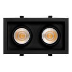 Светильник MS-VORTEX-BUILT-S250x140-2x30W Warm3000 (BK-BK, 30 deg, 230V) (Arlight, IP20 Металл, 5 лет)