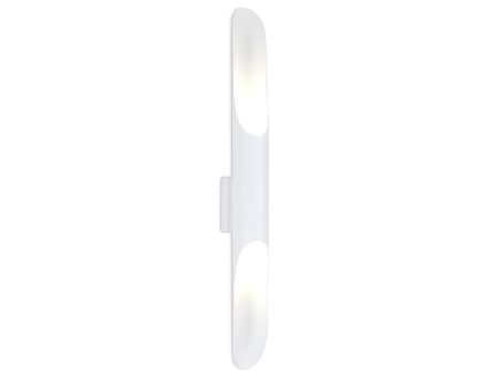 Настенный светильник FW236/2 SWH белый песок G9/2 max 40W 600*60*80 (лампы LED G9 7W 4200K в комплекте)