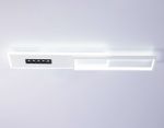 Потолочный светодиодный светильник FL51453 WH/BK белый/черный 52W 3000K-6400K+4200K 800*149*50 (Без ПДУ)