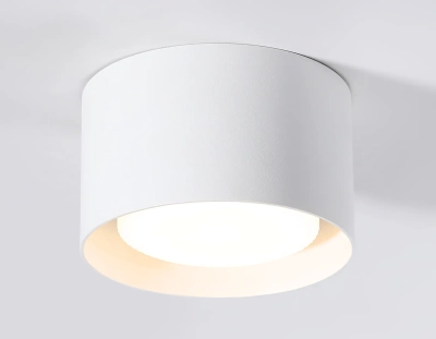 Светильник накладной TN70812 WH белый GX53 max 12W D85*60