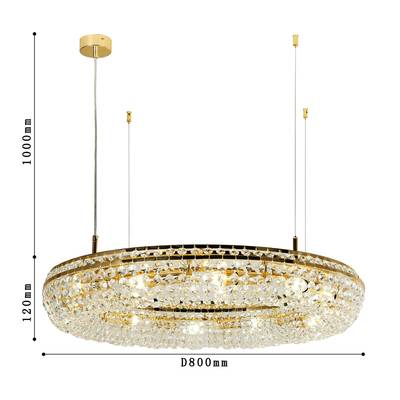 Подвесная люстра Monilibus 4015-12P. ТМ Favourite