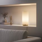 Настольная лампа с тканевым плафоном 101101