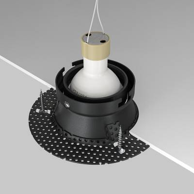 Встраиваемый светильник Dot GU10 10Вт DL042-01B. TM Maytoni