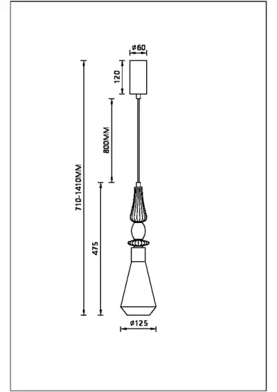 Подвесной светильник Arte Lamp CORAL A2405SP-8YL, 1хLED