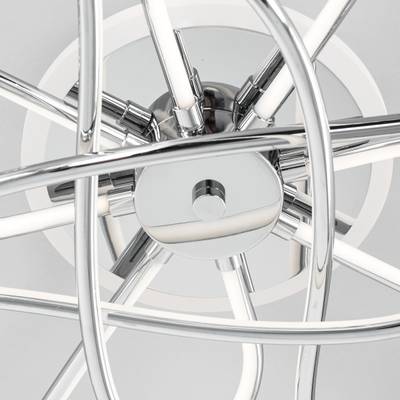 Citilux Джемини CL229B141E LED RGB Люстра с пультом Хром