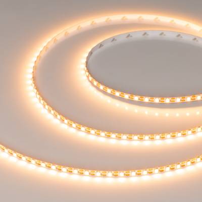 Лента FC-A120-5mm 24V Warm2400-CX1 (10 W/m, IP20, 5m) (Arlight, резка 1 светодиод)