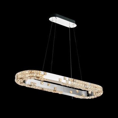 Люстра подвесная Elegance Chrome FL1148-11PO, LED