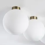 812031 Люстра GLOBO 1х40W E14 antique bronze/white Lightstar