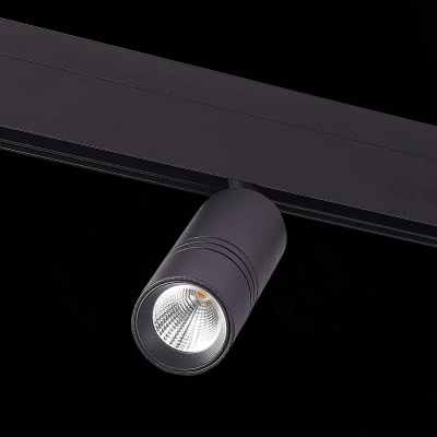 ST365.436.12 Магнитный трековый светильник Черный LED 1*12W 3000K 1 020Lm Ra>80 36° IP20 L-xW44xH130 48V