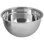 Миска Bowl-Ring-18, объем 1,5 л, из нерж стали, смешанная полировка, диа 18 см (Минимальная отгрузка 20 шт)