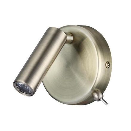 5222/3WL LEDIO LN22 016 бронза Бра с выкл. LED 3W 3000K 330Лм  220V CHASE