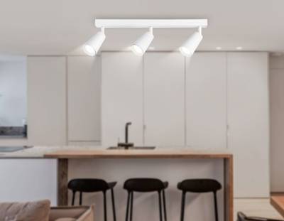 Светильник накладной TA13148/3 WH белый GU10/3 max 12W 445*60*130