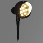 09401-0.7-001U LED9W BK+WW фонарь