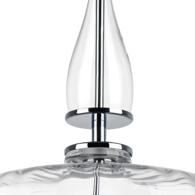 804400 Люстра ASTRA LED 12W 600LM ХРОМ/ПРОЗРАЧНЫЙ 3000K Lightstar