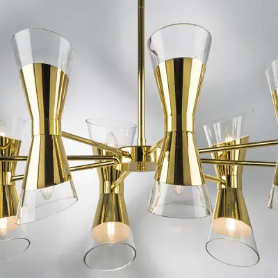 817162 Люстра STRATO 16х40W E14 ЗОЛОТО Lightstar