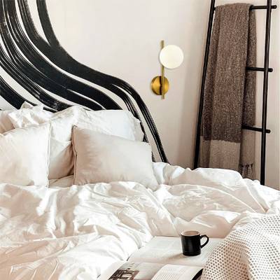 SLE1193-301-01 Светильник настенный Латунь/Белый G9 1*5W 4000K