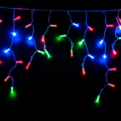 Гирлянда бахрома с мерцанием 3*0,6м IP65 100-101, LED