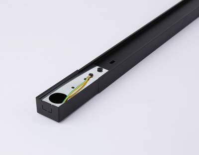 Шинопровод накладной однофазный Standard 220V GL7106 BK черный 3000*32.5*19.8 (ввод питания, 1 заглушка, крепление в комплекте)