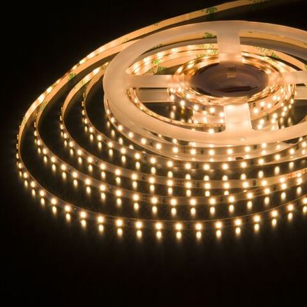 Лента светодиодная 24V 8W 120Led 2116 IP20 тёплый белый, 5м 2116 24V 120Led 8W IP20