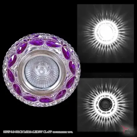 00757-9.0-001CN MR16+LED3W CL+PP светильник точечный Reluce, GU5.3х1