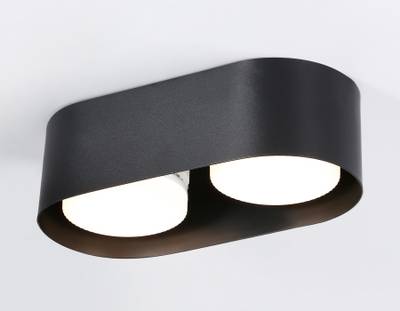 Светильник накладной TN70821/2 BK черный GX53/2 max 12W 200*100*60