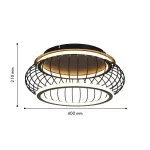 Потолочный светильник Korg 4435-2C, LED*40W, 4300LM, 3000-6000K. ТМ F-Promo