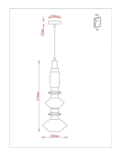 Подвесной светильник Arte Lamp FIORATO A2442SP-16PB, 1хLED