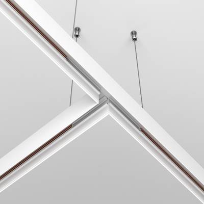 Коннектор Т-образный Exility накладной белый, TRA034CT-41W. TM Maytoni