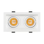 Светильник MS-VORTEX-BUILT-S170x90-2x12W Day4000 (WH-WH, 20 deg, 230V) (Arlight, IP20 Металл, 5 лет)