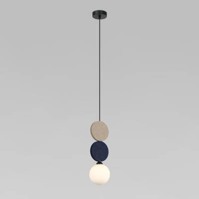 ПОДВЕСНОЙ СВЕТИЛЬНИК С ФЕТРОВЫМ ПЛАФОНОМ 40074/1 синий